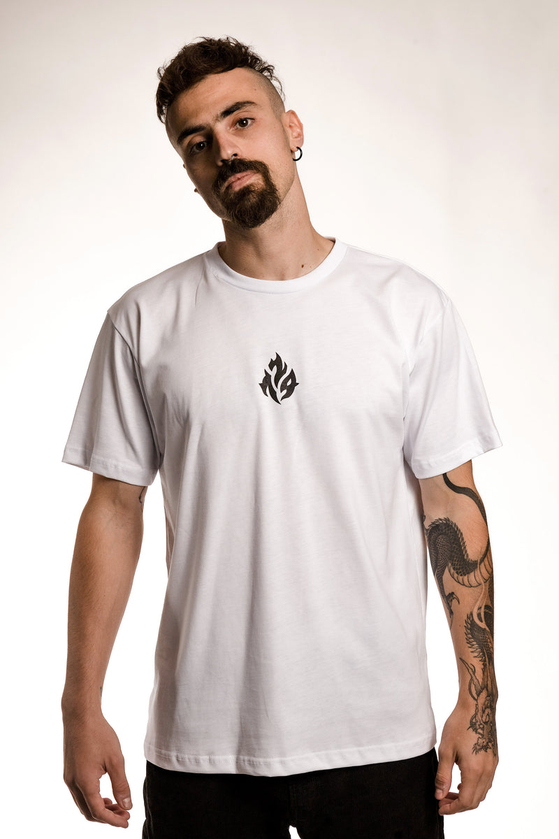 Flame T-Shirt (White) – 729 Merch