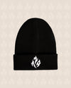 Flame Beanie (Black)