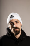 Flame Beanie (White)