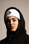 Flame Beanie (White)