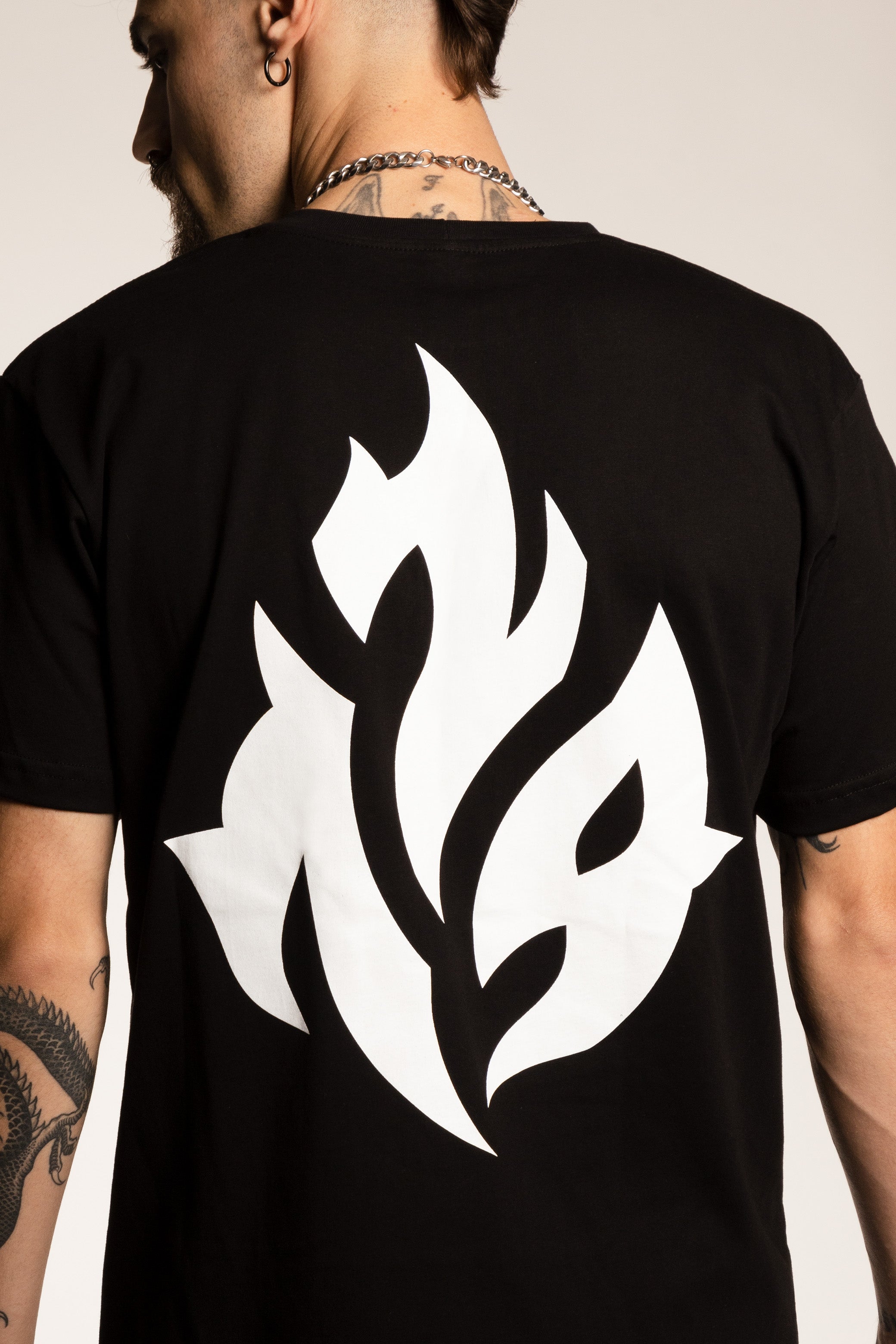 Flame t shirt best sale