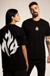 Flame T-shirt (Black)